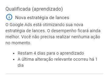 Campanha em aprendizagem