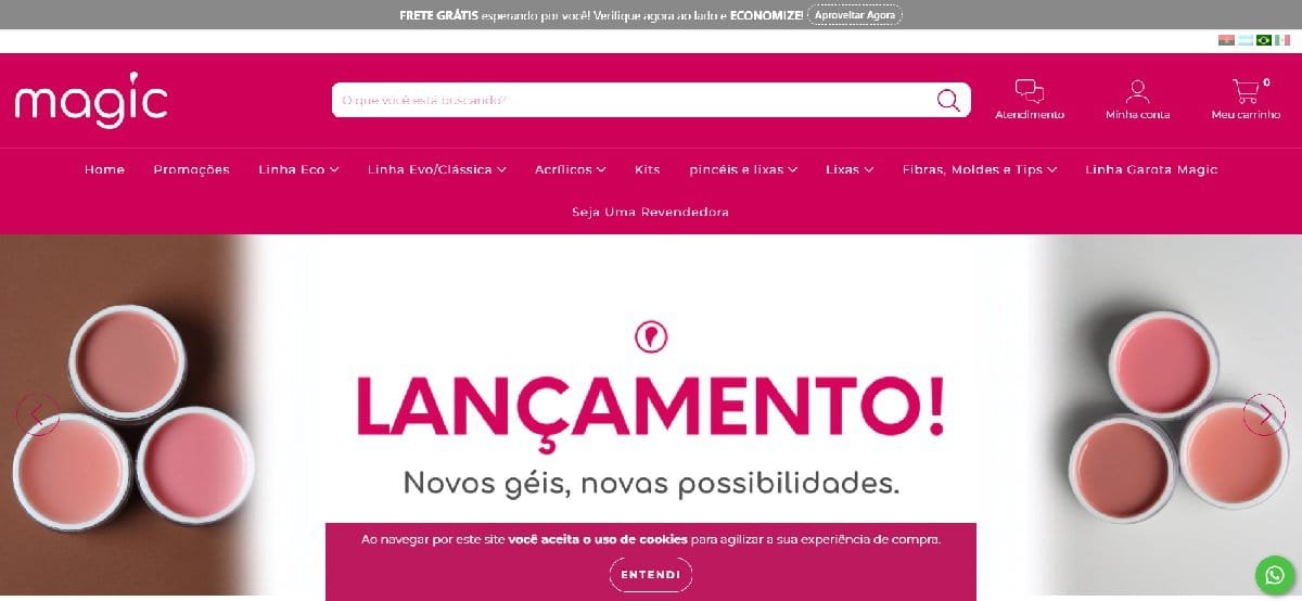 E-commerce Magic Nails