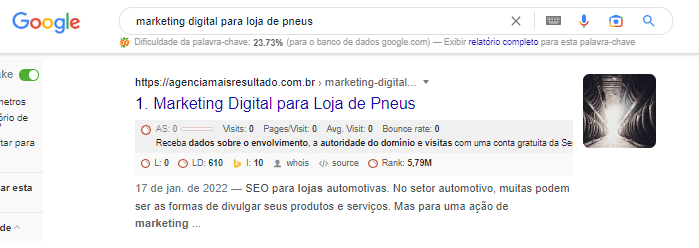 Busca do Google