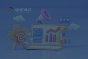 Tráfego pago com performance digital: balança da justiça sobre laptop com dados