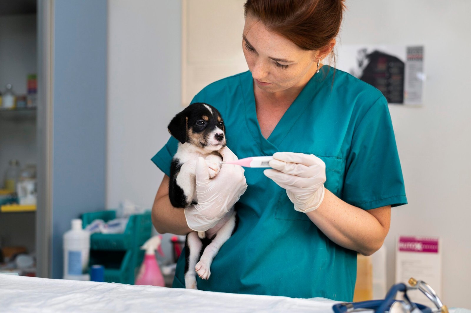 Clínica veterinária.