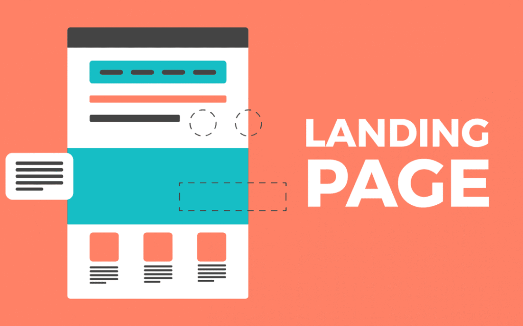 landing page