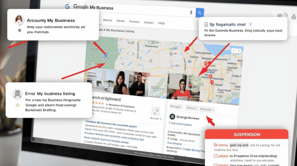Problemas na ficha do Google Meu Negócio