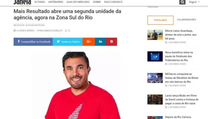 UNIDADE RIO SUL – JANELA PUBLICITÁRIA