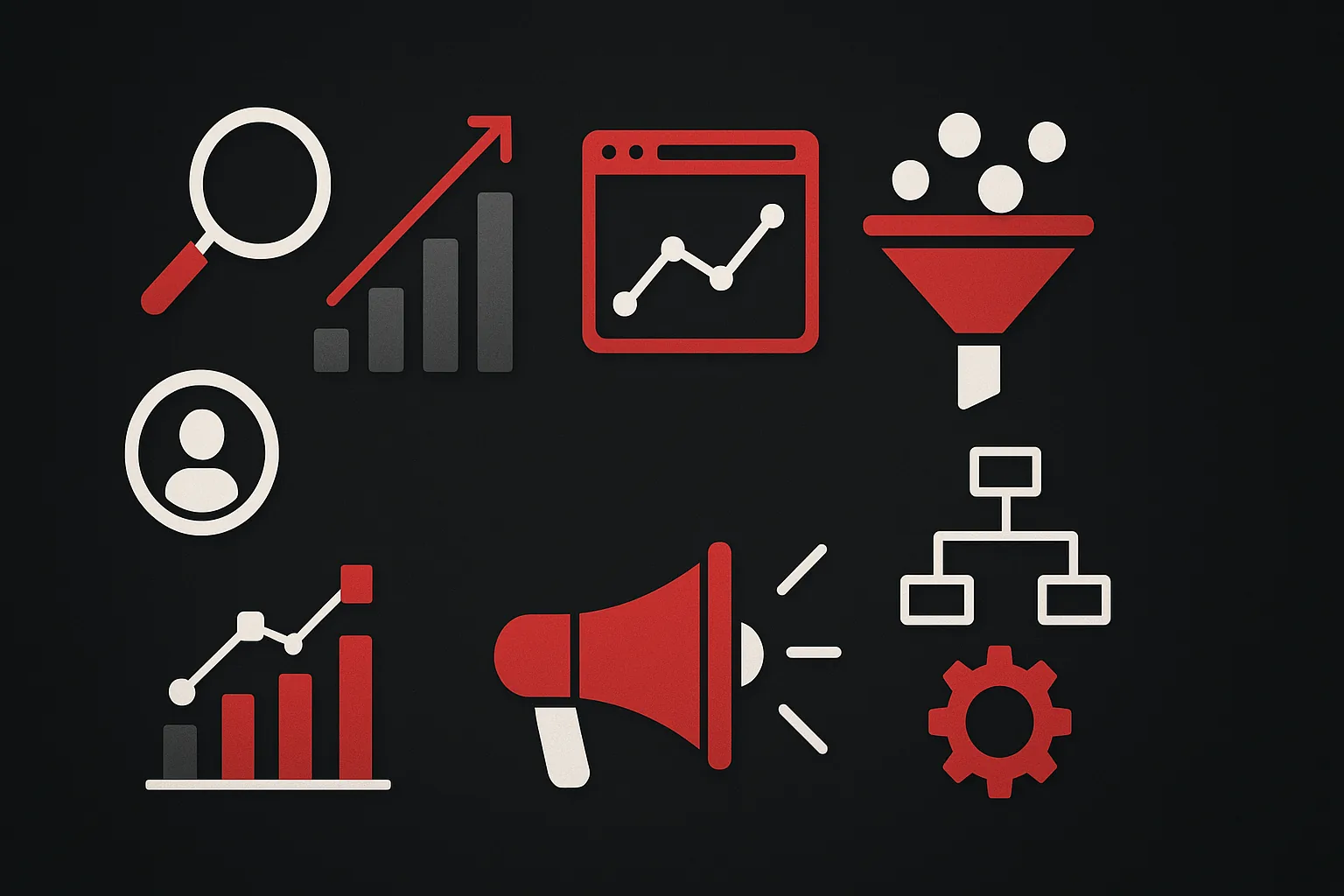 Ilustração estratégica sobre qualidade de leads